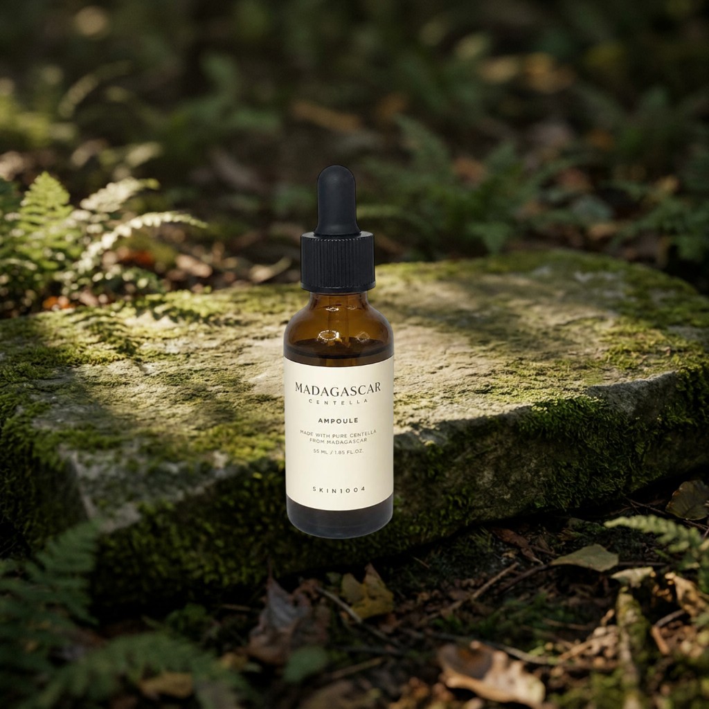 Nature product photography scene